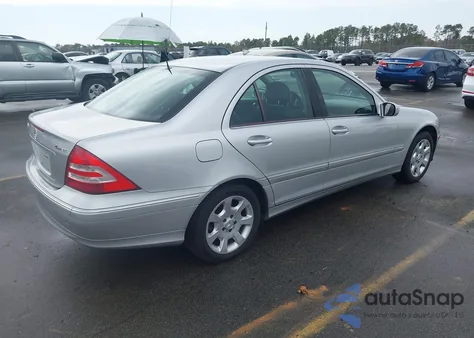 2005 Mercedes-Benz C 240 4Matic from USA, damaged, VIN WDBRF81J45F690480